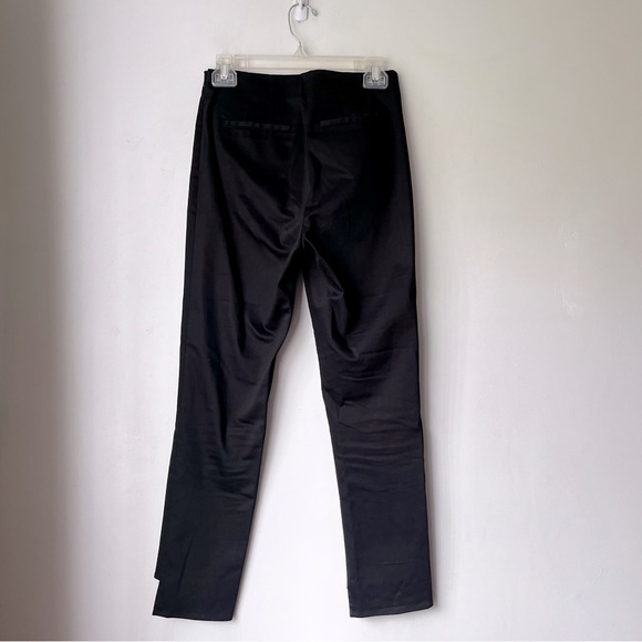 Frame Black Noir High Pencil Cropped Step Hem Pants 2 - Picture 11 of 12